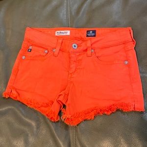 AG denim shorts